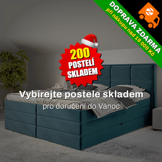 Postele skladem