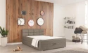 Postel boxspring Grand 140x200 taupe