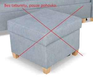 Pohovka bez taburetu -2 190 Kč