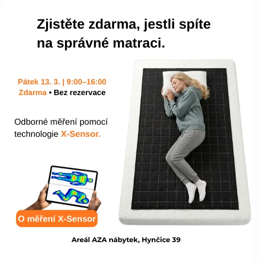 Měření vhodnosti matrace