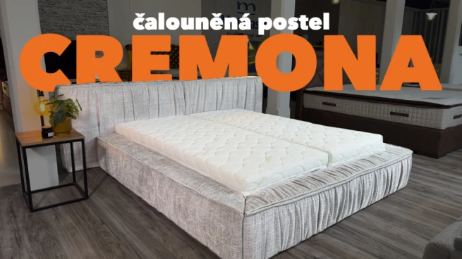 Čalouněná postel Cremona na míru