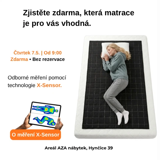 Měření vhodnosti matrace