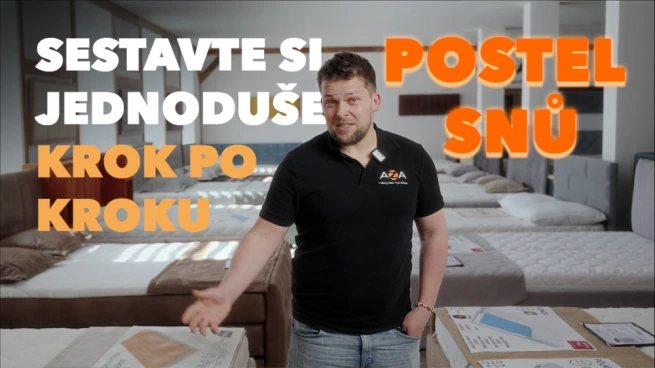 Vaše vysněná postel začíná právě tady