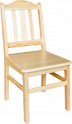 židle z borovice