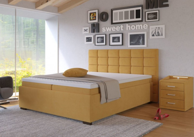 Postel boxspring Komfort