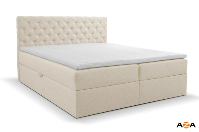 Postel boxspring Apolo 140x220 s úložným prostorem - výběr barev