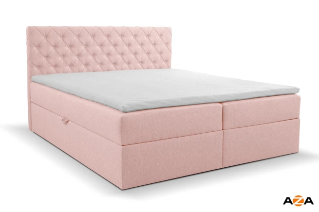 Postel boxspring Apolo 230x200 s úložným prostorem - výběr barev