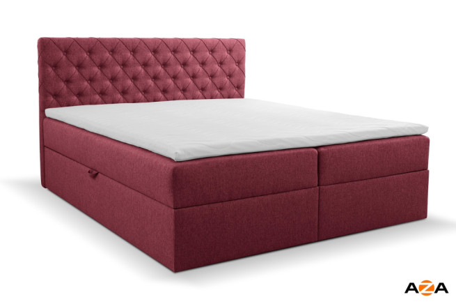 Postel boxspring Apolo 290x200 s úložným prostorem - výběr barev