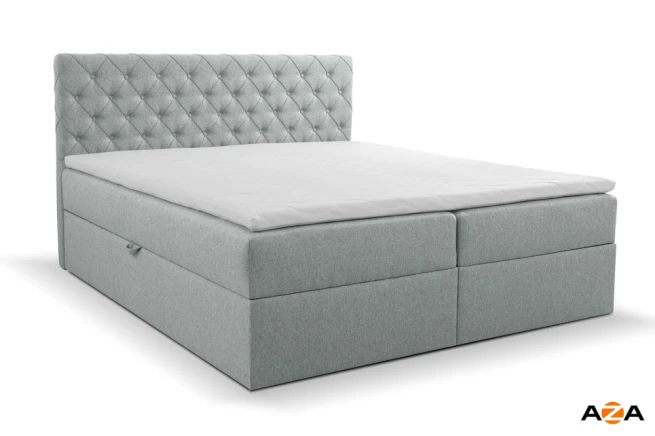 Postel boxspring Apolo 290x220 s úložným prostorem - výběr barev