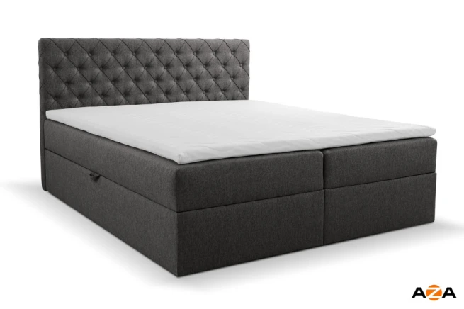 Postel boxspring Apolo 250x220 s úložným prostorem - výběr barev