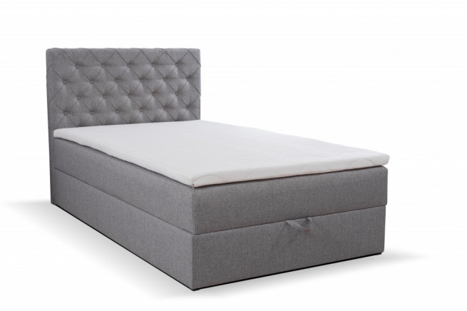 Postel boxspring Apolo 130x200 s úložným prostorem - výběr barev