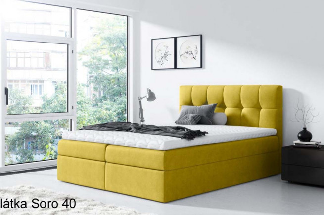 Postel boxspring Borneo
