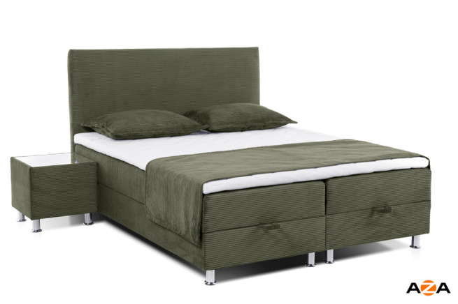 Americká postel 220x220 boxspring Margita - výběr barev