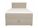 Kontinentální postel boxspring Burgas 120x200 béžovohnědá