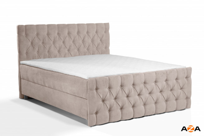 Postel boxspring Colorado 170x220 s úložným prostorem - výběr barev