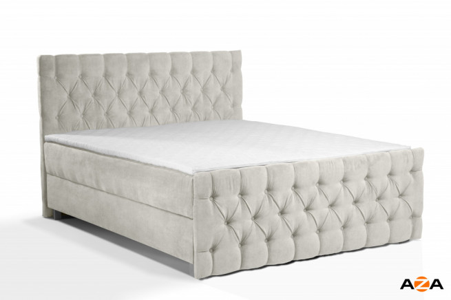 Postel boxspring Colorado 190x200 s úložným prostorem - výběr barev