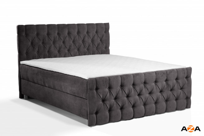 Postel boxspring Colorado 200x220 s úložným prostorem - výběr barev
