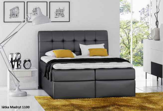 Postel boxspring Denim