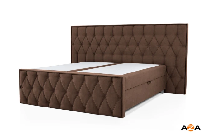 Postel boxspring Dublin 210x220 s úložným prostorem - výběr barev