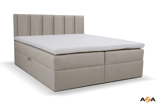 Postel boxspring Giza 280x200 s úložným prostorem - výběr barev