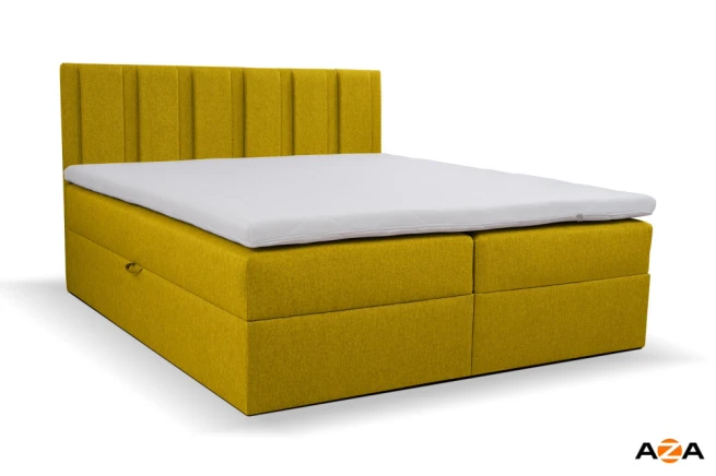 Postel boxspring Giza 160x200 s úložným prostorem - výběr barev