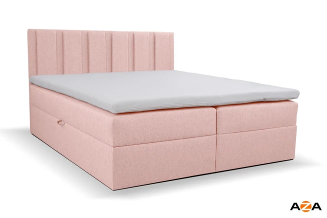 Postel boxspring Giza 160x220 s úložným prostorem - výběr barev