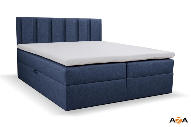 Postel boxspring Giza 250x200 s úložným prostorem - výběr barev