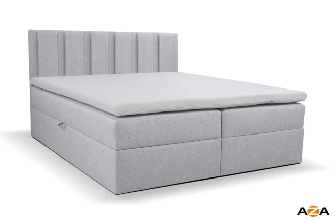 Postel boxspring Giza 250x220 s úložným prostorem - výběr barev