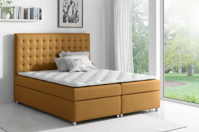 Postel boxspring Artemis 140x200 cm - výběr barev