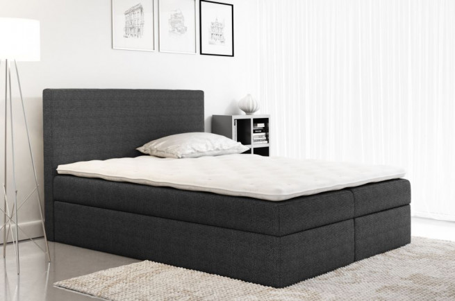 Boxspring postel Basic 200x200 cm - výběr barev