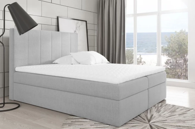Boxspring postel Bonas 200x200 cm - výběr barev