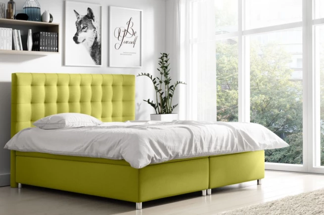 Boxspring postel Bonn 140x200 cm - výběr barev