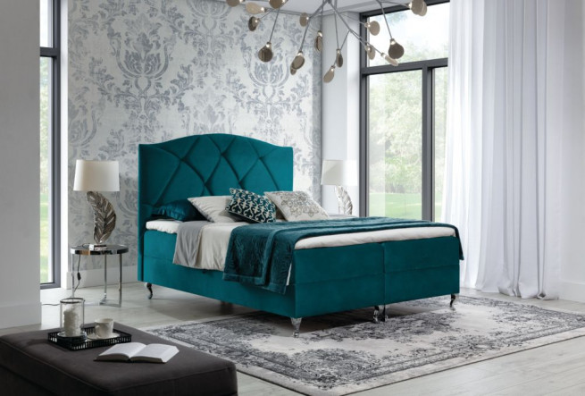 Boxspring postel Brend 160x200 cm - výběr barev