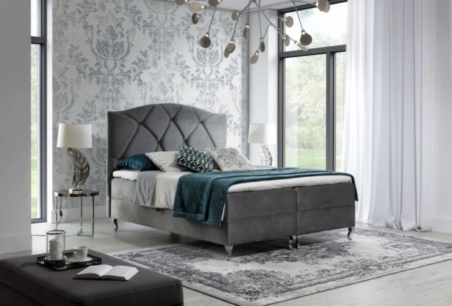 Boxspring postel Brend 180x200 cm - výběr barev