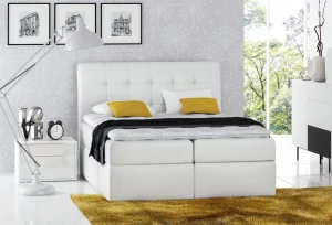 Denim Madryt 920 - bílá ekokůže