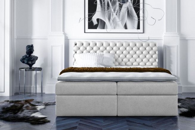 Postel boxspring Kleo 180x200 cm - výběr barev