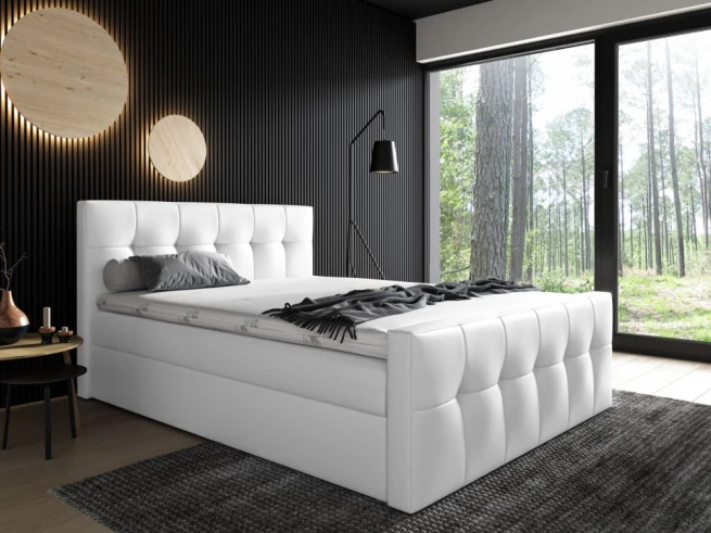Postel boxspring Kreta 160x200 cm - výběr barev