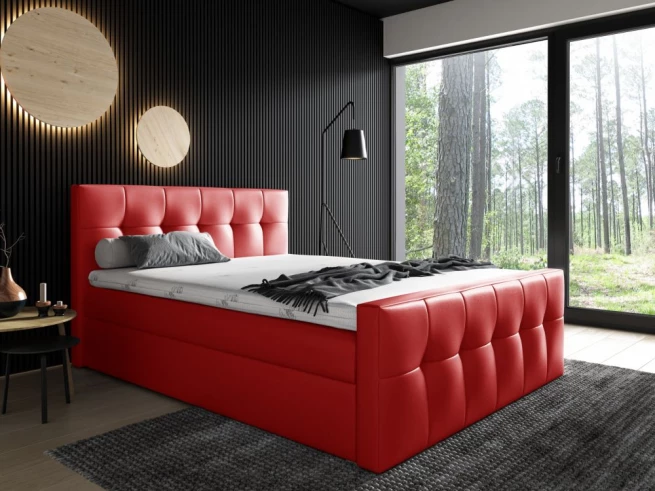 Postel boxspring Kreta 180x200 cm - výběr barev