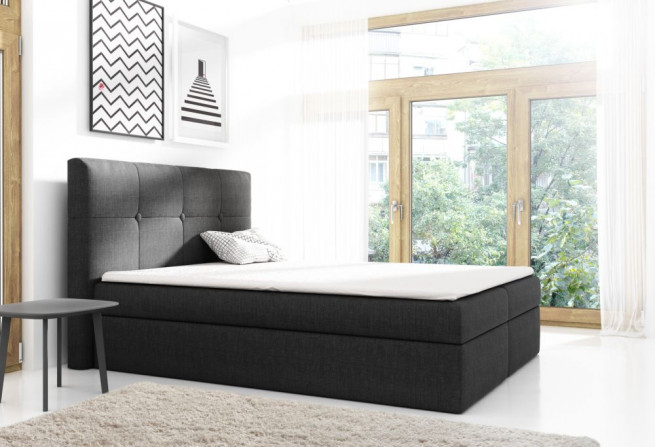 Boxspring postel Livia 120x200 cm - výběr barev