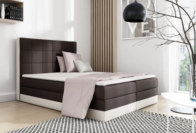 Boxspring postel Loris 180x200 cm - výběr barev
