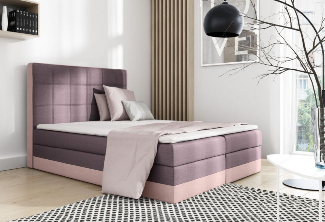 Boxspring postel Loris 140x200 cm - výběr barev
