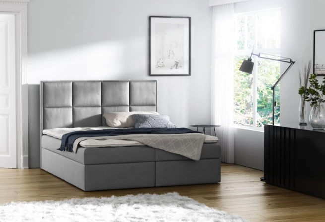 Boxspring postel Luna 180x200 cm - výběr barev