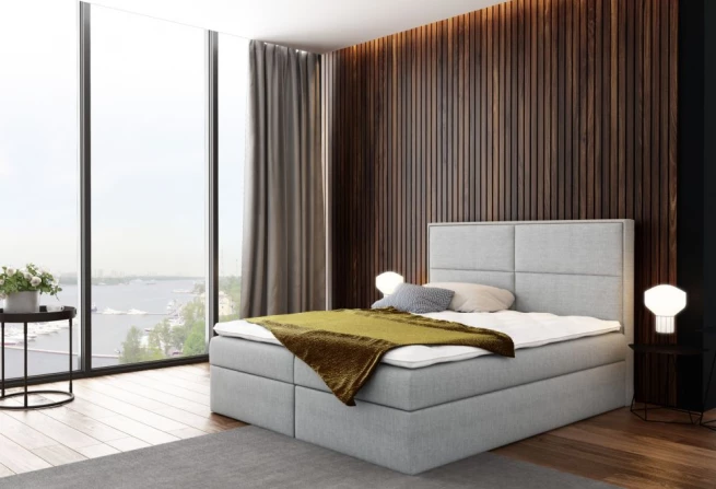 Postel boxspring Magma 200x200 cm - výběr barev