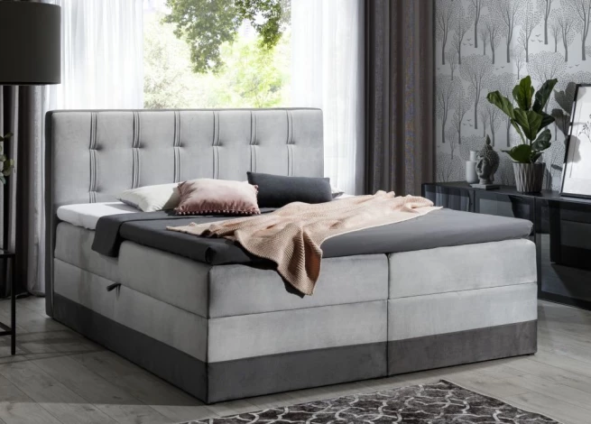 Postel boxspring Merol 160x200 cm - výběr barev