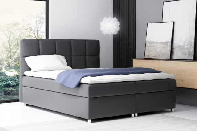 Postel boxspring Neapol 140x200 cm - výběr barev