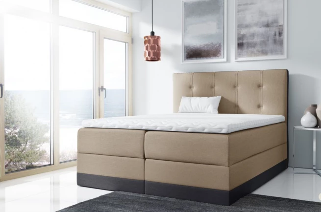 Postel boxspring Real 160x200 cm - výběr barev
