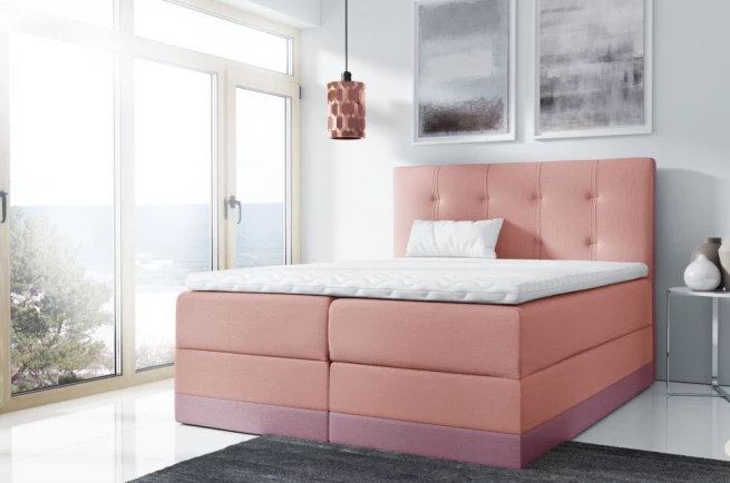Postel boxspring Real 140x200 cm - výběr barev