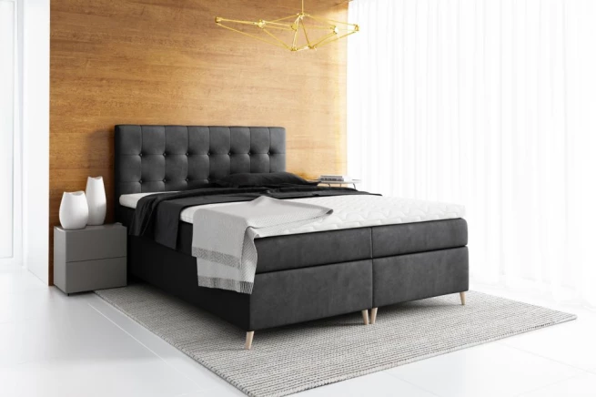 Boxspring postel 280x200 Armani - výběr barev