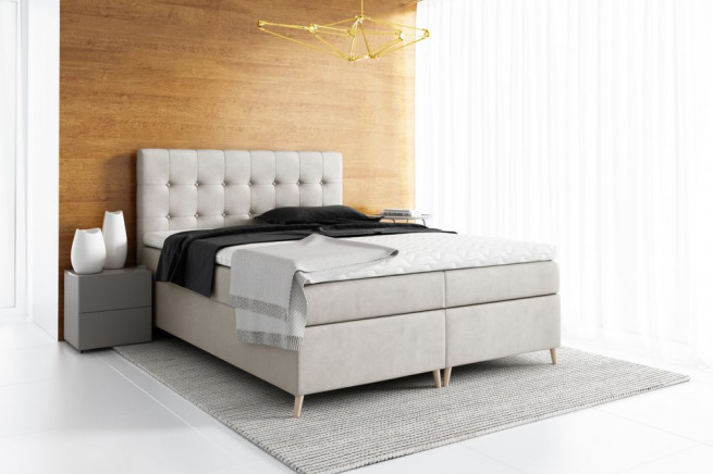 Boxspring postel 160x200 Armani - výběr barev