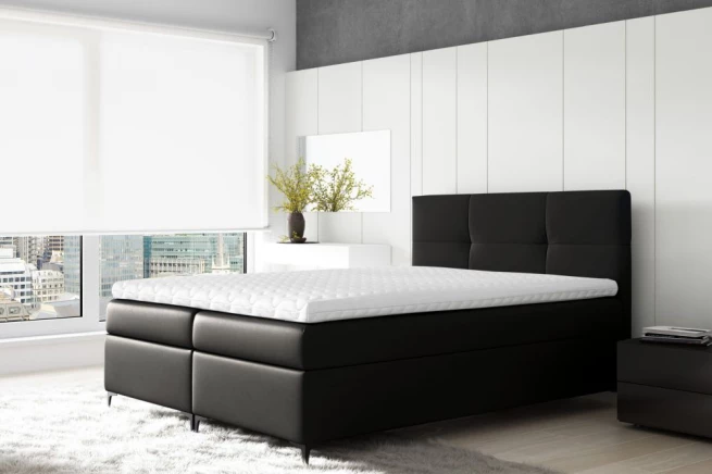 Boxspring postel Bora 200x200 cm - výběr barev